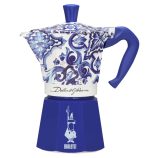 Bialetti Dolce&Gabbana Moka Express Blue Mediterraneo 6 személyes  kotyogós kávéfőző D&G