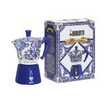 Bialetti Dolce&Gabbana Moka Express Blue Mediterraneo 6 személyes  kotyogós kávéfőző D&G