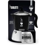 Bialetti Fiammetta indukciós 2 személyes kotyogós kávéfőző fekete színű