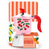 Bialetti Fruit Fiammetta Induction 2 adagos kotyogós kávéfőző – Cherry