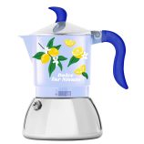 Bialetti Fruit Fiammetta Induction 4 adagos kotyogós kávéfőző – Lemon