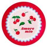Bialetti Fruit desszerttányér, cseresznye