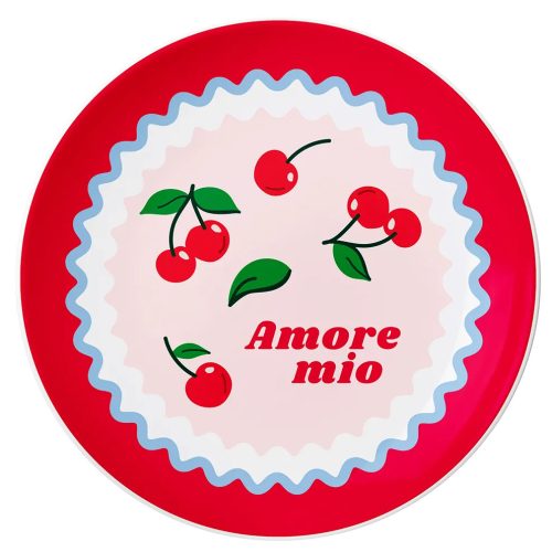 Bialetti Fruit desszerttányér, cseresznye