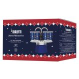 Bialetti Karácsonyi Maci - Mini Express kotyogós kávéfőző 2 személyes kék