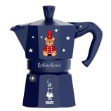Bialetti karácsonyi Maci - Moka Express kotyogós kávéfőző 3személyes kék