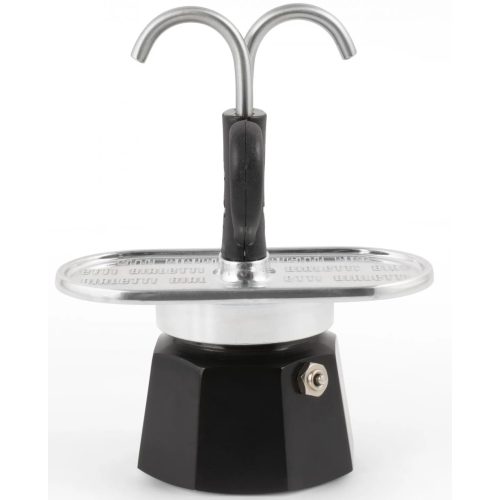 Bialetti Mini Express 2 személyes kotyogós kávéfőző fekete