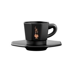 Bialetti Moka csésze szett fekete 4 db-os