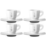 Bialetti Moka csésze szett fehér 4 db-os