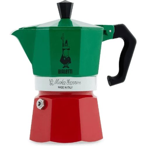 Bialetti Moka Express Itália 3 személyes kotyogós kávéffőző