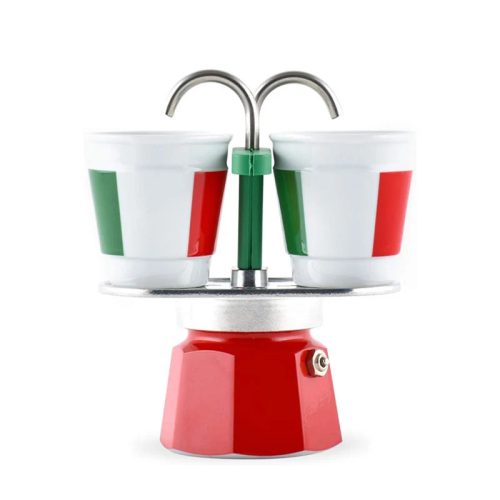 Bialetti Mini Express Italia 2 adagos kotyogós kávéfőző szett