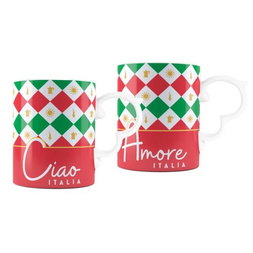 Bialetti Italia bögreszett, 2 db, 300 ml