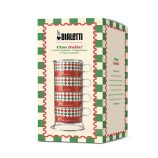 Bialetti Italia cappuccinós csészeszett állvánnyal, 4 db, 160 ml