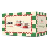 Bialetti Italia csésze- és csészealjszett, 2 db, 90 ml