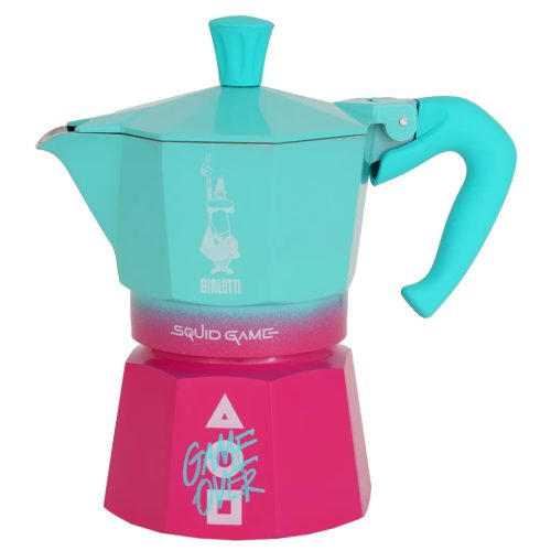 Bialetti Squid Game Moka Express 3 személyes  kotyogós kávéfőző