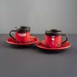 Bialetti Stranger Things csésze és csészealj szett 2db 80 ml