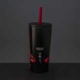 Bialetti Stranger Things tumbler szívószállal 900ml