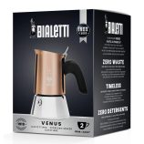 Bialetti New Venus Réz színű 2 személyes kotyogós kávéfőző