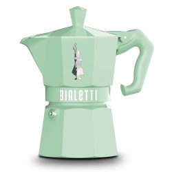   Bialetti Moka Exclusive 3 személyes zöld színű kotyogós kávéfőző