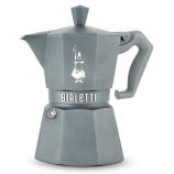 Bialetti Moka Exclusive Indukciós 3 személyes Ezüstszürke színű kotyogós kávéfőző