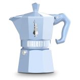 Bialetti Moka Exclusive 6 személyes kék színű kotyogós kávéfőző