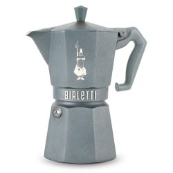   Bialetti Moka Exclusive Indukciós 6 személyes Ezüstszürke színű kotyogós kávéfőző