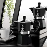 Bialetti Moka Express 3 személyes fekete kotyogós kávéfőző