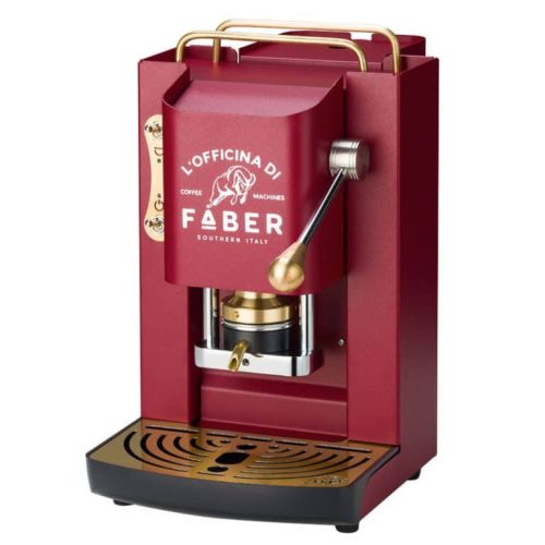 FABER ProDeluxe  Meggy piros ESE POD kávégép