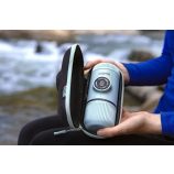 Wacaco Nanopresso hordozható kávéfőző őrölt kávéhoz, Jégkék + kemény védőtok