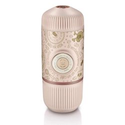   Wacaco Nanopresso Dark Souls hordozható kávéfőző őrölt kávéhoz, rózsaszín + kemény védőtok