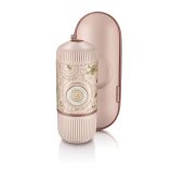 Wacaco Nanopresso Dark Souls hordozható kávéfőző őrölt kávéhoz, rózsaszín + kemény védőtok