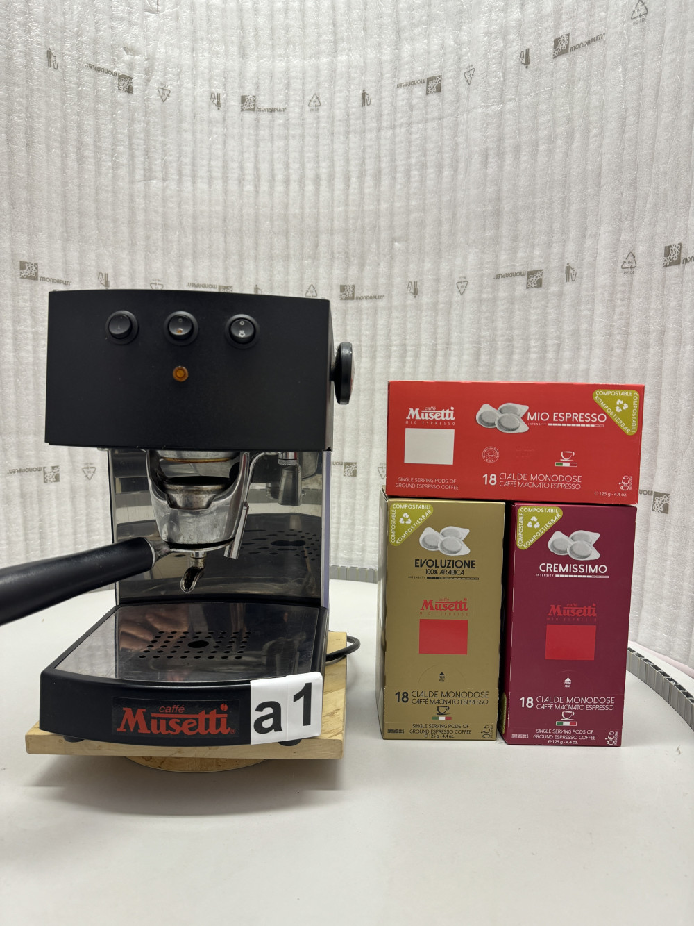 POD ASCASO ARC POD ESE felújított kávéfőzőgép ajándék kávéval A1