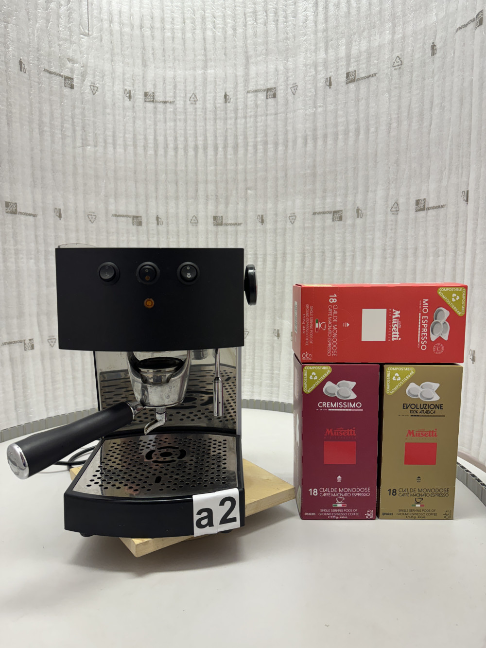 POD ASCASO ARC POD ESE felújított kávéfőzőgép ajándék kávéval A2