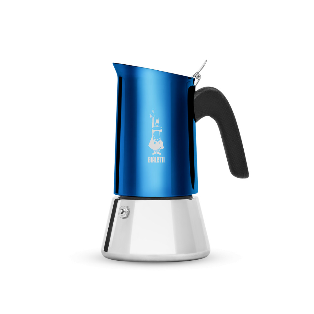 Bialetti New Venus Blue kék színű 2 személyes indukciós kotyogós kávéfőző